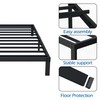 DiaOutro 9 Inch Twin XL Bed Frames Heavy Duty Low