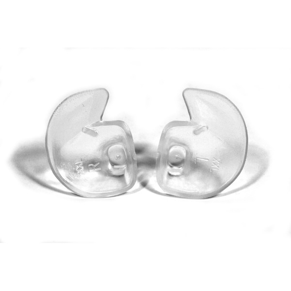Doc's Pro Large Vented Ear Plugs - Clear
