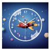 Dolores Reloj Digital De Pared Sala Modern Redond Silen 3d