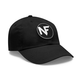 bibile-tees Nightforce Night Force Black Dad Hat with Leather Patch Adjustable Size