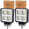 AUTOJARE 4 Inch LED Work Light 12 V Additional Headlight