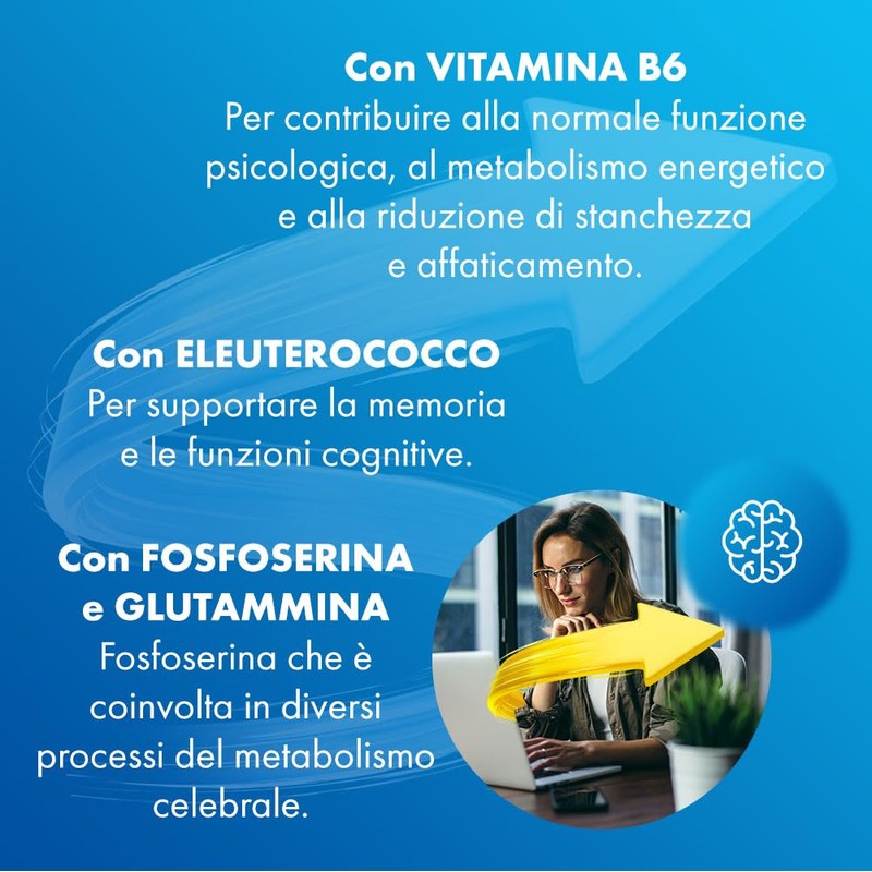 Sustenium Memo Fosforo - Integratore alimentare a base di Fosfoserina,