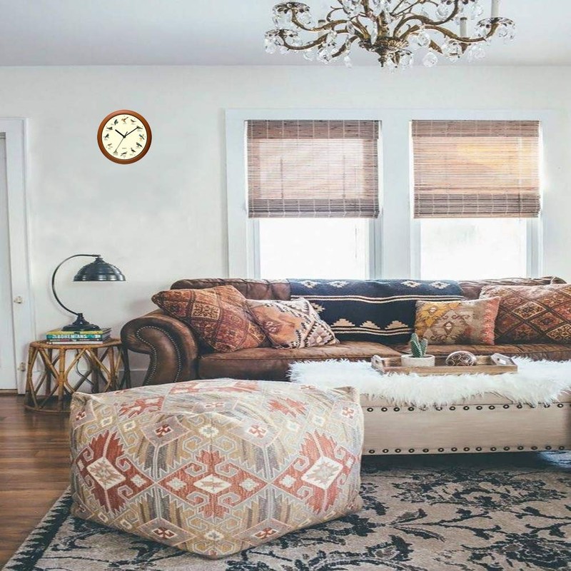 Belinlen Singing Bird Wall Clock 12 Inch of The Bird