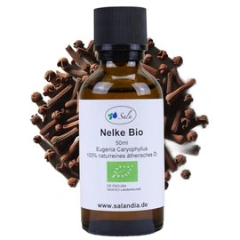 Sala Clove Oil Organic Clove Aroma Essential Oil Natural Pure – for Consumption – 50 ml