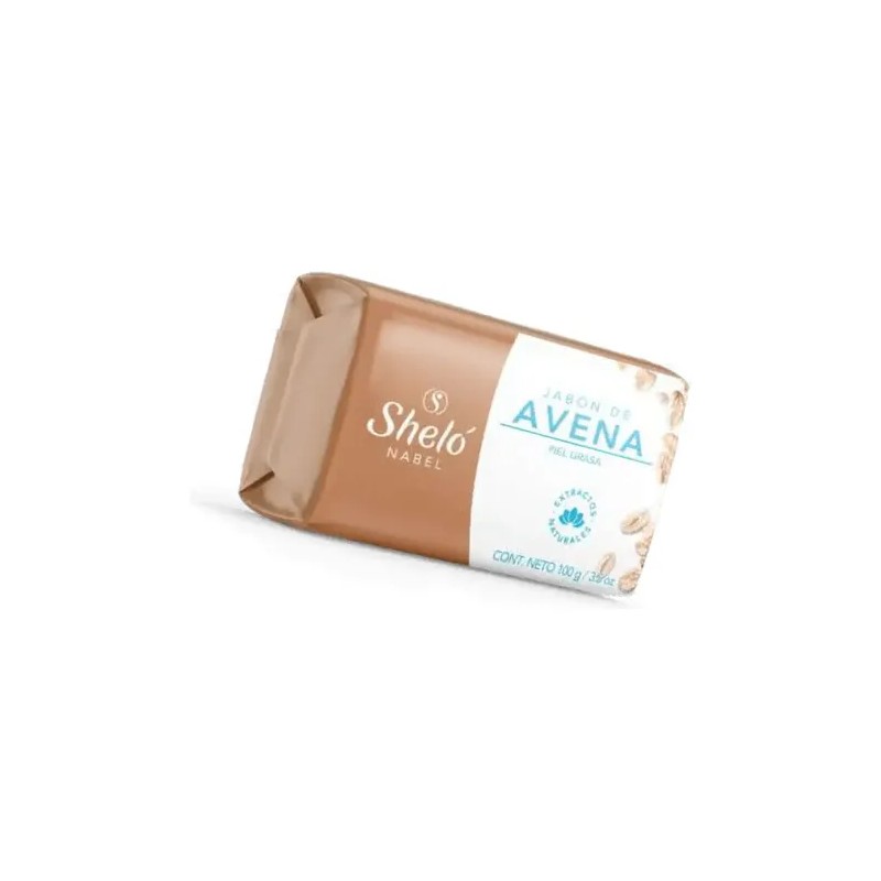 Jabón De Avena Sheló Limpieza A Base De Extractos Naturales