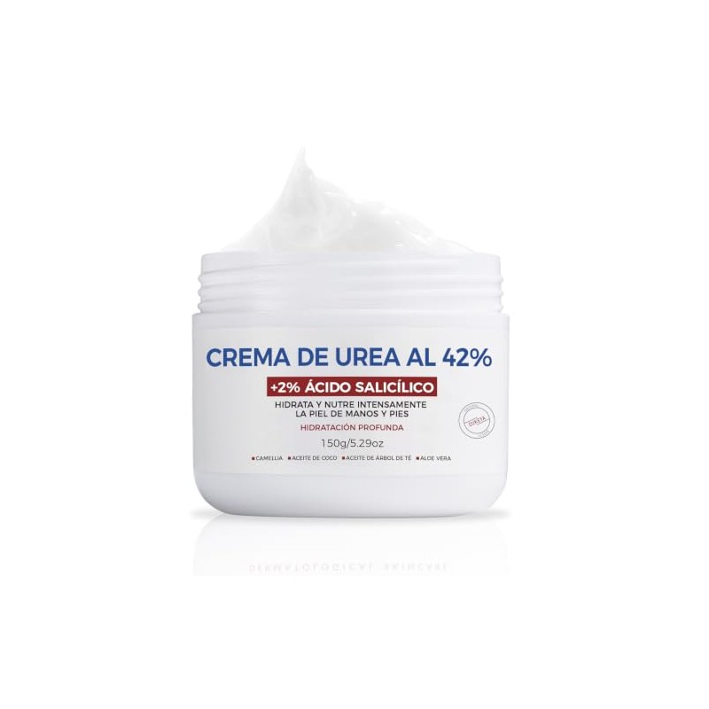 OUKEYA Crema de Urea 42% con Ácido Salicílico 2% 150g