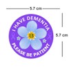 inking house Dementia Awareness Iron On Transfer Design for Fabrics,