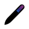 Mont Bleu Coloured Glass Nail File, in Black Velvet Case,