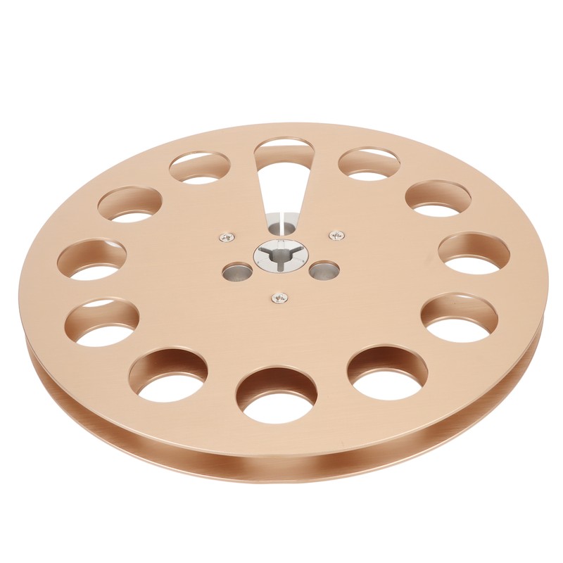 1/4 7 Inch Empty Tape Reel 11 Holes Universal Aluminum