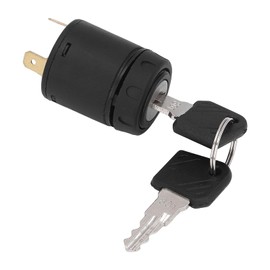 Ignition Switch with Key, Universal Key Ignition Switch for Car, Truck, Tractor, Trailer, Forklift and More