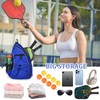 Goloni Pickleball Bag for Women,Mens Pickle Ball Backpack, Multifunctional Sling
