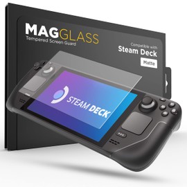 magglass magglass Tempered Glass Designed for Steam Deck OLED/Steam Deck Matte Screen Protector (7" inch) Anti-Glare Full Coverage Guard