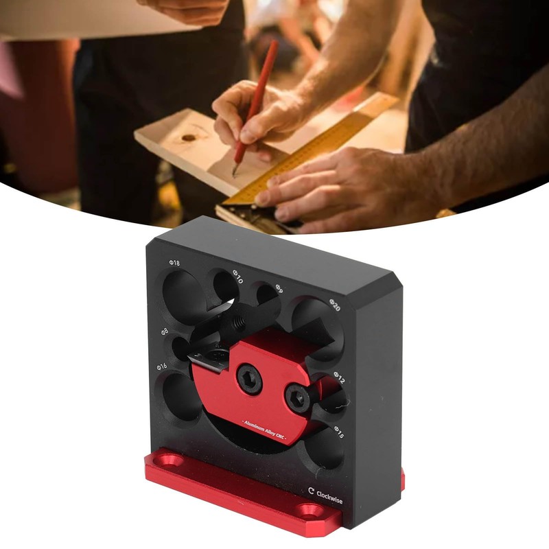 Flexmam 6-Piece Dowel Maker Jig Kit, Metric 8 mm to