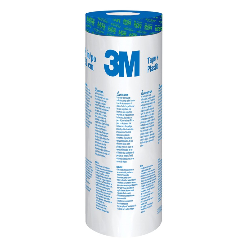 ScotchBlue Pre Plastic Painters Tape, 48 in x 30yd, Tape
