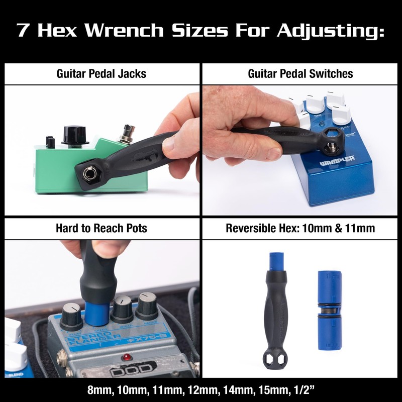 MusicNomad 12 pc. Guitar Pedal Cleaning and Care Kit for