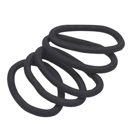 Revlon Extra Thick Black Hair Elastics, 15 Count