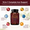 Ferritin Support Iron Supplement for Women, 90 Capsules