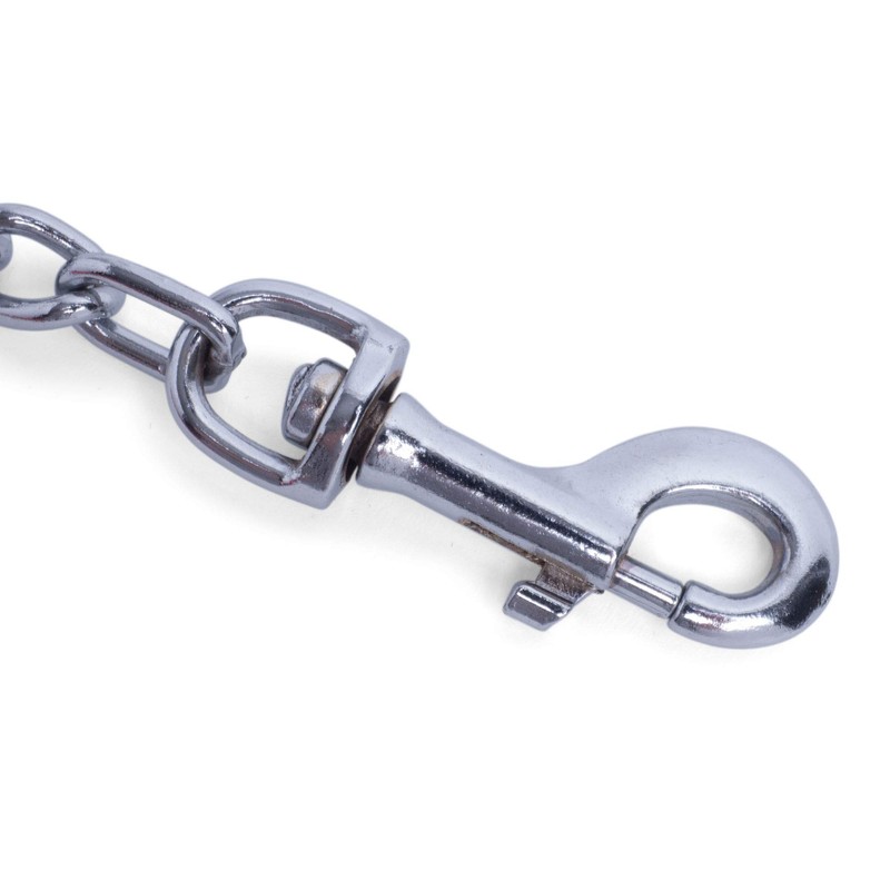 Petface Padded Nylon Chain Lead, Medium, Black