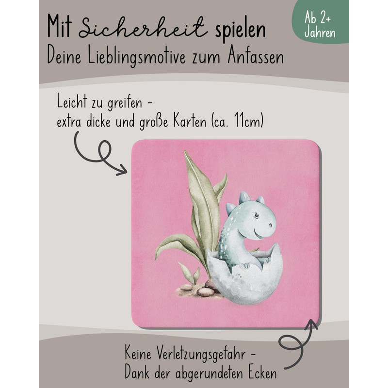lila liebt dich® Maxi Memo Game Dinosaur Journey of Discovery,