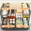 Extendable Telescopic Drawer, Kitchen Organiser for Sink and Kitchen Shelf,