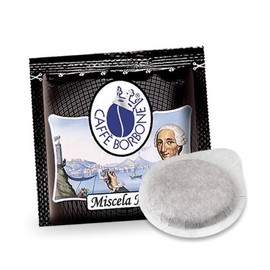 50 Kaffeepads Borbone Gemisch Schwarz ESE 44 mm