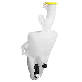 Robautoparts Washer Fluid Reservoir 2017-2023 For Jeep Compass MP Made of PE Plastic Includes Cap/Pump/Sensor CH1288272 68125516AA