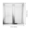NUOLUX Air Vent Cover Stainless Steel Ventilation Grille Exhaust Vent