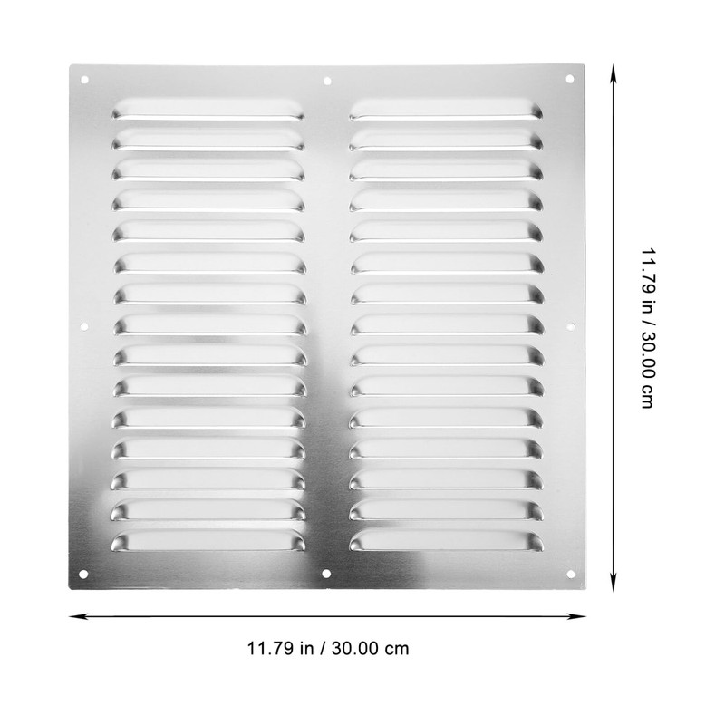 NUOLUX Air Vent Cover Stainless Steel Ventilation Grille Exhaust Vent