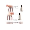 BlingToman - Juego de brochas de maquillaje 4 en 1,