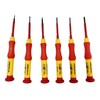 LUMBER JACK 6 Piece Insulated Precision Screwdriver Set VDE Certified,