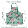 Candcamp 3 Pack Aprons for Women, Large Size Rose Adjustable