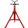 VEVOR Heavy-Duty Pipe Stand Adjustable Folding Pipe Jack Stand |