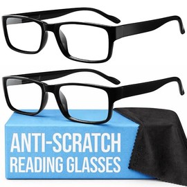 Gaoye - Blue-Light Filter, UV Protection - Readers with Rectangle Frames