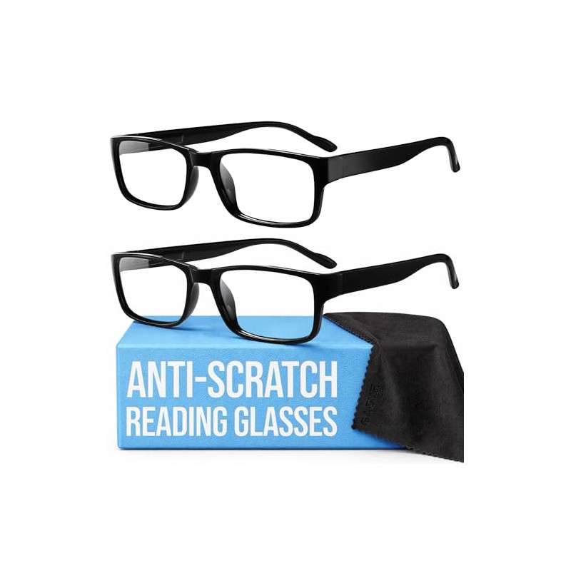 Gaoye - Blue-Light Filter, UV Protection - Readers with Rectangle