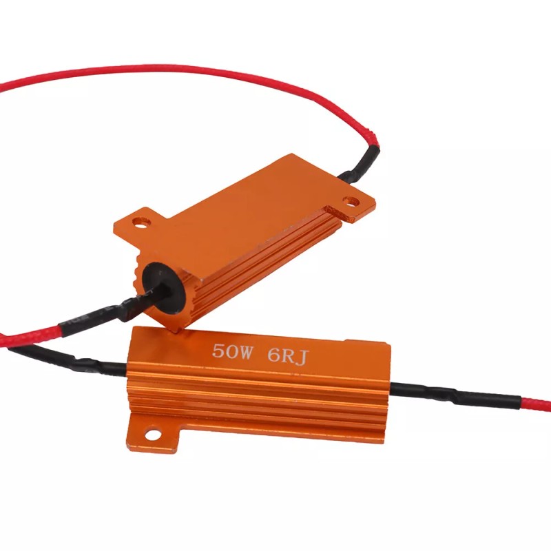 2X Load Resistor 50W 6RJ 6ohm LED Decoder FIX Hyper