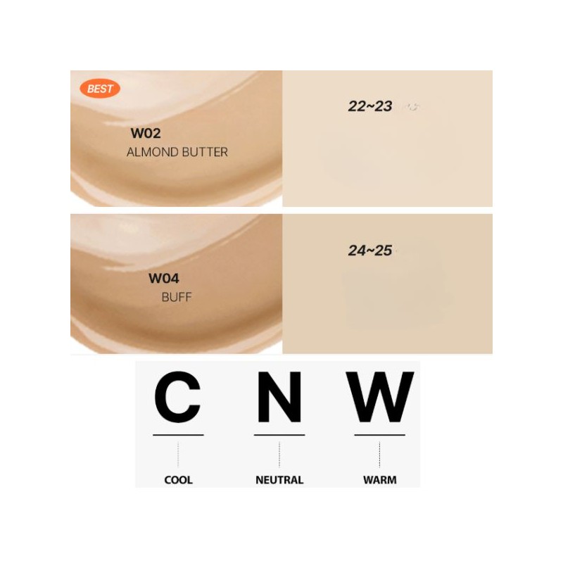 TFIT Layering Fit Cover Cushion 12g*2ea, Shade:N1.5 Suede