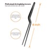 Yioeecf 8 Inch Black Stainless Steel Precision Kitchen Cooking Offset