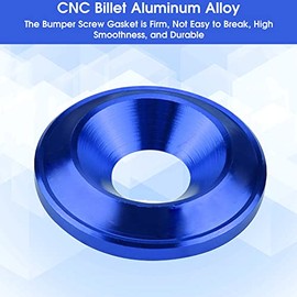 Keenso Washer/Bolt Engine Dress Up Kit, 20 Pcs Aluminum Bumper Washer Bumper Washer Bolt Engine Bay Dress Up KitOther Pads and Repair Packs