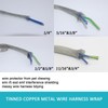 EMI RFI Shielding Wire Loom Metal Tinned Copper Grounding Braided