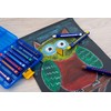 Eberhard Faber Plastic Watersoluble Wax Crayons (Box of 10)