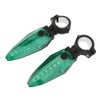 One Pair Waterproof LED Bicycle Handlebar Grips Light Anti thief