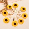 Mtxorvix 12 Pcs Girls Hair Clips Barrettes, Sunflower Hair Clip