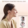 ZIHNIC Open-Ear Wireless Bluetooth Headphones with Mic Comfortable Ear Hooks