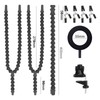 Soldering Helping Hand 5 Jaws 3X USB Magnifier ABS Flexible