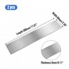 304 Stainless Steel Flat Bar 2PCS, 1/8" Thick 2 3/8"