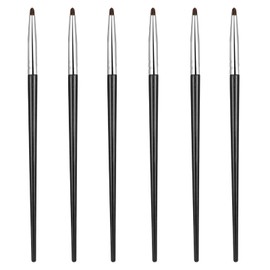 6PCS Ultra Fine Soft Sable Eyeliner Brushes, Makeup Tools, Synthetic Bristles Eyeliner Makeup Tool, Pointed Brush, Cosmetic Liner Wands for Eyes Make up Tools