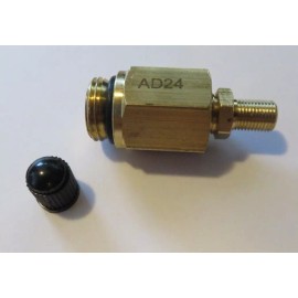 Amerex 🧯Water Pressure Fire Extinguisher Recharge Adapter OEM (all Brass) NEW🧯