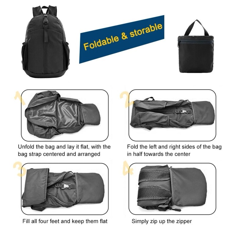 donwell Ultralight Packable Backpack – Water-Resistan