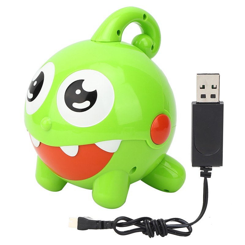 Electric Bubble Blowing Toys Children Rechargeable One Button Operation Bubble