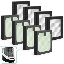 SAKEGDY 8 Pack HEPA Replacement Filter for Baby Brezza Bottle Washer Pro